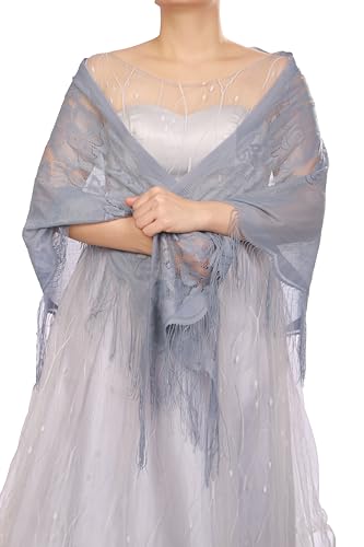 Sither Shawls and Wraps for Women Color Pashmina Scarfs for Evening Dresses Wedding Party Gift