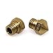 BIQU MK10 M7 0.4mm Extruder Brass Nozzle Print Head for RepRap 1.75mm Filament 3D Printer (Pack of 5pcs)