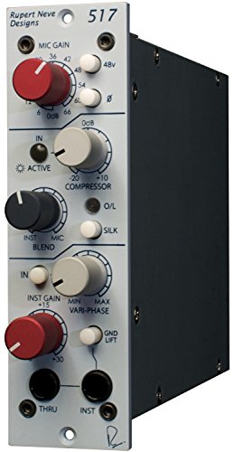 Rupert Neve Designs Portable 517: 500 Series Mic Pre / DI / Comp USB Interface