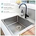 Highcraft 97353 Kitchen Sink Basket Strainer Replacement for Kohler Style Drains Stainless Steel Stopper (Can Vary in 2 Styles), 3.5
