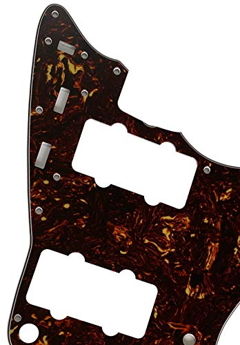 Pasuje do Fender American Vintage 62 Jazzmaster Style Pickguard gitarowy (4-warstwowy brązowy żółwi)