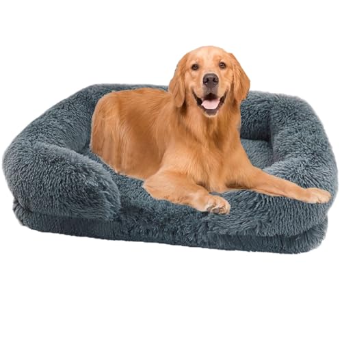 Lit pour chien orthopédique à mémoire de forme lavable en machine - 2