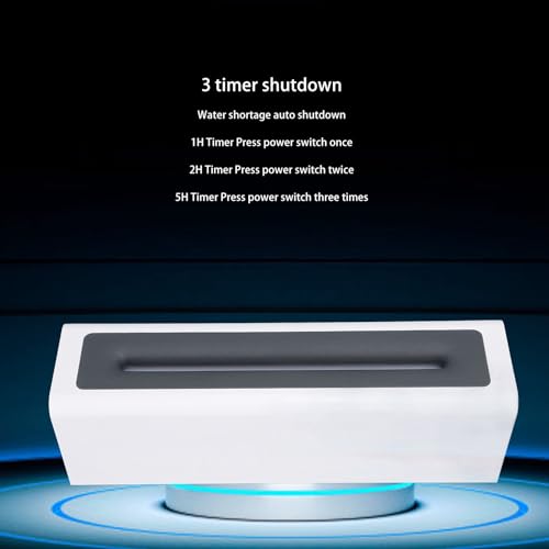 Difusor aromático eléctrico Topincn 150 ml con luz y apagado automático miniatura 6