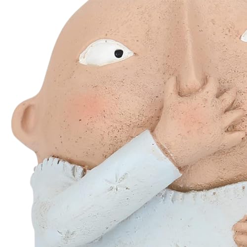 Estatua Decorativa de Resina para Baño Fenteer miniatura 2