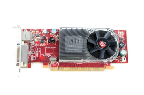 ATI Radeon HD 3450 256MB DDR2 PCI Express (PCI-E) DMS-59 Low Profile Video Card w/TV-Out & DMS-59 Cable