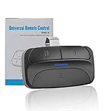 Universal 2-Button Garage Door Opener Remote, Works with Chamberlain, LiftMaster, Craftsman, Genie, DIP Switch and More, Replacement for Clicker KLIK1U 375UT 373LM 973LM 893LM 893MAX