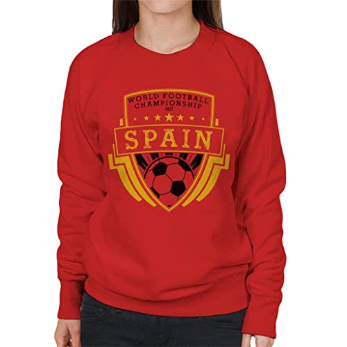All+Every Spain World Football Shield Women’s Sweatshirt