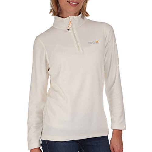 Regatta Sweethart Forro Ligero, Tejido Symmetry Y Media Cremallera Fleece, Mujer, Polar Bear(Parchment), 42 EU