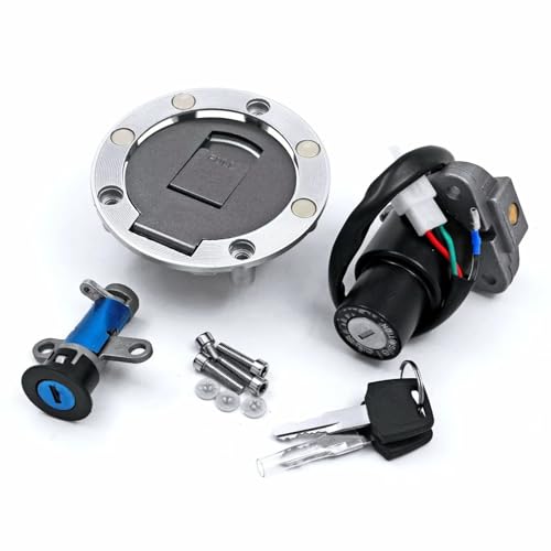 Tapa de tanque de combustible TZR250 antirrobo con juego de llaves y cierre de asiento seguro