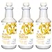 ClogBuster Non-Acidic Drain Opener and Clog Remover, Commercial Grade, 1 Quart (3-Pack)