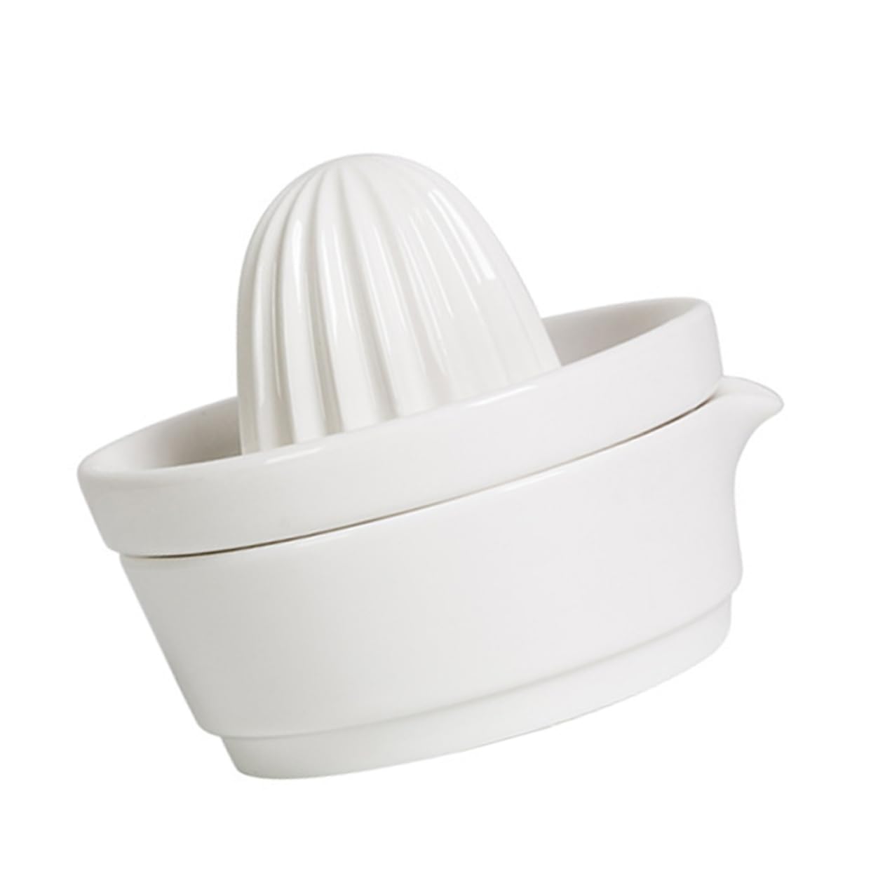 Healifty 1Pc Manual Citrus Juicer Lightweight Hand Press Fruit Squeezer for Oranges Lemons More Easy to Use Compact Family Friends White Design