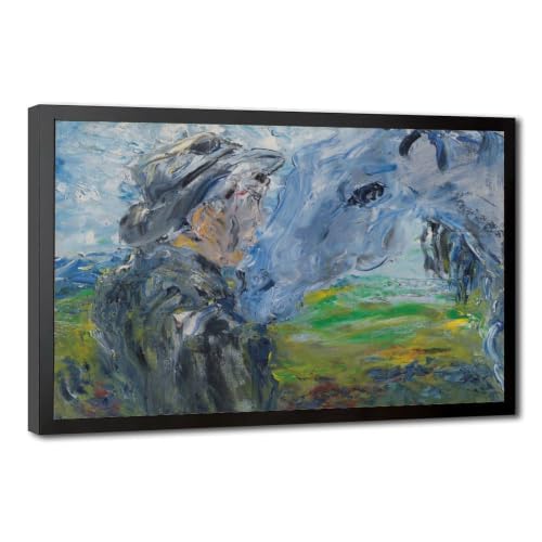 Toile Jack Butler Yeats cadre suspendu haut de gamme pour décoration murale chic