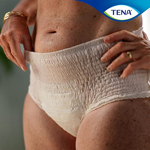 CALCINHA DESCARTÁVEL TENA PANTS DISCREET NUDE P/M 8 UNIDADES, Tena, Nude, P/M, pacote de 8