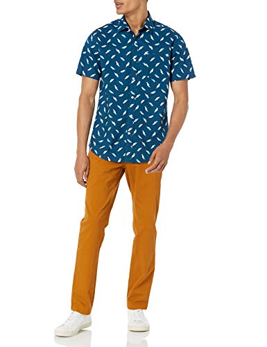 Amazon Essentials Men's Slim-Fit Casual Stretch Khaki Pant, Nutmeg, 36W X 32L #TOP3