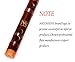 Bamboo Flute Dizi,NICOSHINE Traditional Handmade Chinese Musical Instrument In C Key(Single insert)