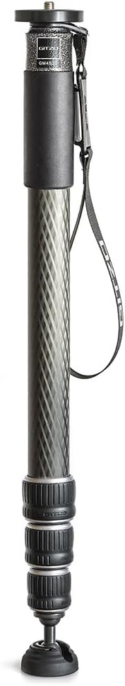 Gitzogm4542 1/4, 3/8 "Carbon Black Monopod for Camera