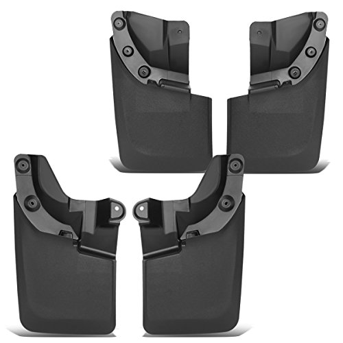 Replacement for Tacoma 4Pcs Front+Rear Wheel Mud Guard Splash Flaps Kit