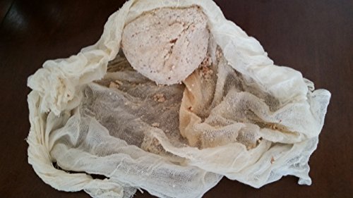 Cheesecloth - Unbleached Natural Cotton Cloth - Best Grade 60 for Cooking Food, Making Cheese, Straining Nut Milks, Basting Turkey - 5 Sq Yards from Nature Desires - Washable and Reusable Strainer