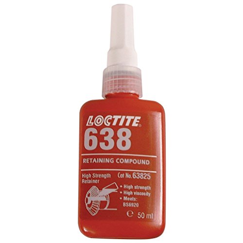 Loctite - Bloccanti 638 Alta Resistenza, Veloce Flacone 50 Ml