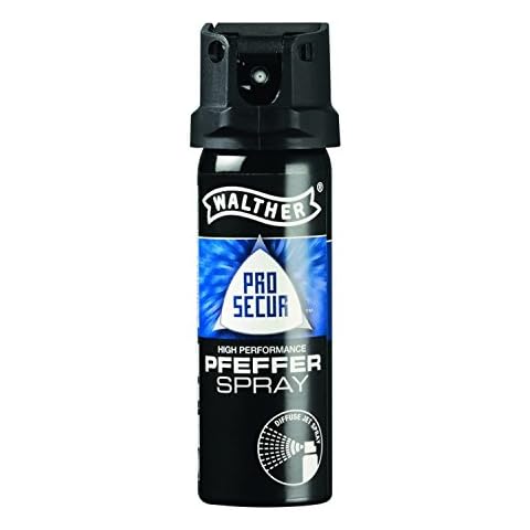 Walther Konischer Strahl Abwehrsprays ProSecur Pfefferspray 10% OC Inhalt Cover