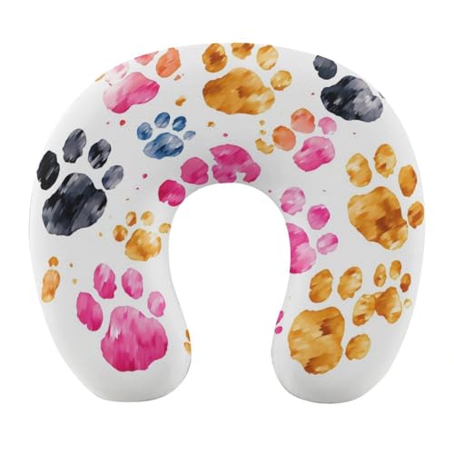 Almohada de viaje espuma viscoelástica tamaño único miniatura 1