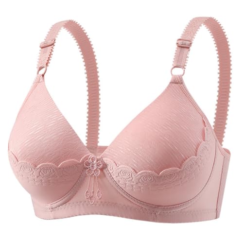 Pink for Teen Girls Spandex Thin Keyhole Eyelet Seamless Wireless Bralettes Womens 2025 Clothes Fashion Y2K L