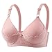 Pink for Teen Girls Spandex Thin Keyhole Eyelet Seamless Wireless Bralettes Womens 2025 Clothes Fashion Y2K L