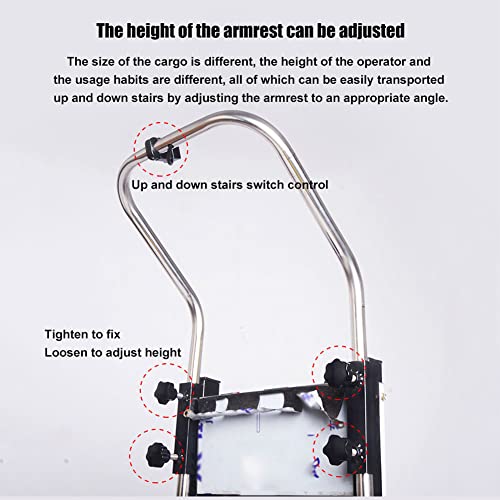 Carretilla eléctrica para escaleras con motor brushless 800W miniatura 5