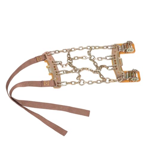Cadenas para nieve para coches y camionetas con mango de acero ajustable