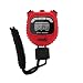 MARATHON ADANAC 3000 Digital Stopwatch Timer, Water Resistant, Battery Included (Red)