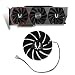Dotodo 87mm Grafikkartenlüfter GA92S2U 12V 0.46A 4-poliger GPU Lüfter für Grafikkarte Kühler für ZOTAC GeForce RTX 3070 3080 Ti 3090 Graphics Lüfter Ersetzen Sie Den KüHler (Grafikkartenlüfter-A)