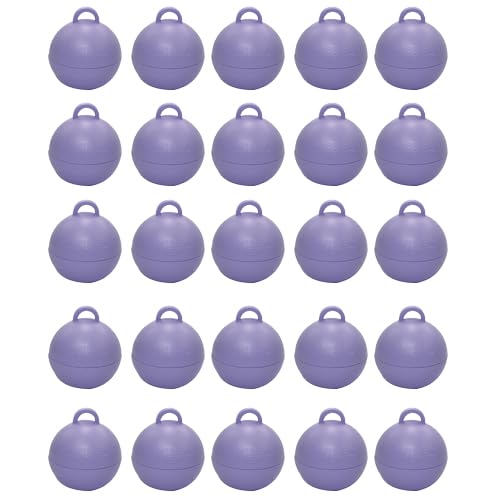 Bubble Balloon Weights - Pack of 25 (Lilac, 35gr) — image 1
