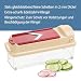 Genius Nicer Dicer Smart 6-teilig Set - Gemüseschneider für Würfel, Stifte, Scheiben, Streifen & Viertel - Zwiebelschneider Zerkleinerer aus der TV-Werbung