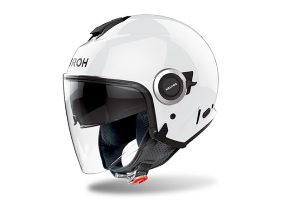 CASCO AIROH JET HELYOS COLOR WHITE GLOSS L