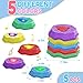 ABVSAB Stepping Stones for Kids with Light & Music,Toddler Sensory Toy for Obstacle Course Coordination，4 Year Old Girl Birthday Gifts for Boys Kids 3+