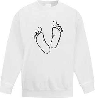 Azeeda 'Pair Of Feet' Kid's Sweatshirt/Jumper (14-15 Years) (KW00022218)