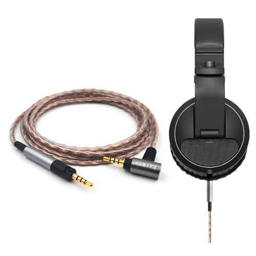Long Step 4.4mm 3.5mm 2.5mm to 2.5mm Replacement Upgrade OCC Balanced Cable 4.3ft Compatible with Pioneer HDJ X5 X7 S7 CUE1 DJ Headphones