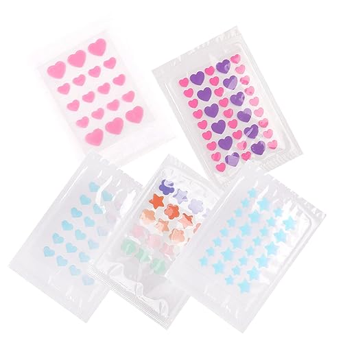 FRCOLOR Adesivo 5 Folhas De Remendo De Remendos De Toupeira Facial Remendos Removedor De Toupeira Pl