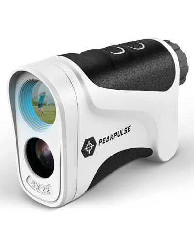 PEAKPULSE Range Finder Golf Slope 1700 Yards 6X Zoom Angle