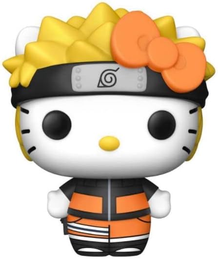 Funko Pop Animation #1019 - Naruto x Hello Kitty - Hello Kitty (Glow in The Dark) (Target Exclusive) - Image 2