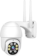 Camera de Segurança Ip Sem Fio PTZ Ipc360 Prova D'água Infravermelho Externa Wifi Full Hd 1080p Audio Zoom 5x Rastreamento automático visão noturna Colorida