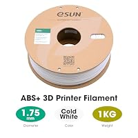 eSUN ABS+ Filament 1.75mm 3D-Drucker ABS Plus,Kaltes Weiß,KG – Ansicht 3