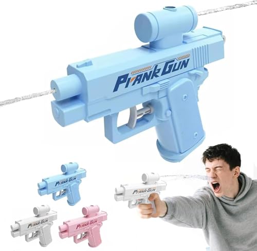 Image of Prank Water Gun, 2026 Upgrade Prank Two-Way Water Gun, Reverse Pranks Surprise Waters Guns, Hilarious Novelty Toy for Parties & Summer Fun (Blue) (1 PCS Prank Water Gun)