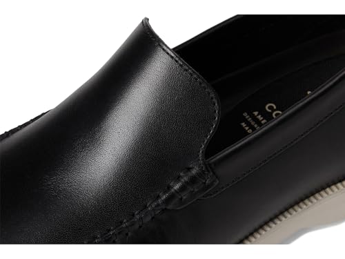 Cole Haan Cole Haan Mens American Classics Hampton Loafer, Black/Ivory, 11.5-W US