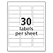 Avery 18660 Clear Mailing Labels 300 Count