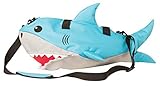 Rasta Imposta Shark Fun Duffle Activity Overnight Small Duffle Bag Kids Adult Boys Girls 22” L x 9” W x 13” H