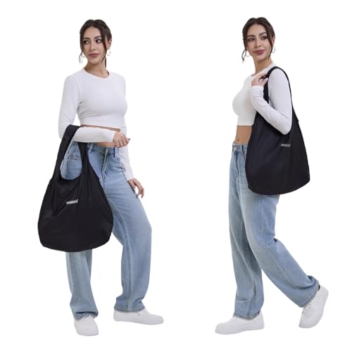 Compact Reusable Grocery Tote Bag – Lightweight, Foldable & Packable Shopping Bag for Travel2