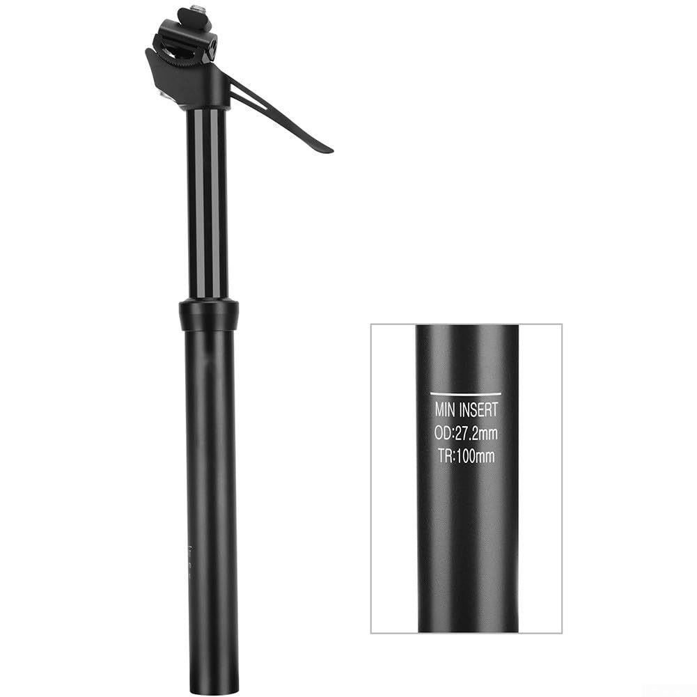 Dropper Post, Fahrrad Dropper Post, Form Upgraded Speed Up, 27,2 mm handgesteuertes hydraulisches Fahrrad