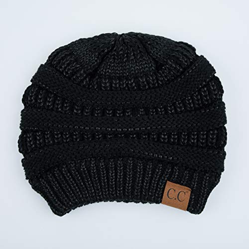 Image of C.C Exclusives Cable Knit Beanie - Thick, Soft & Warm Chunky Beanie Hats (HAT-20A)(HAT-30)(HAT-730) (YJ-816) (HAT-80)