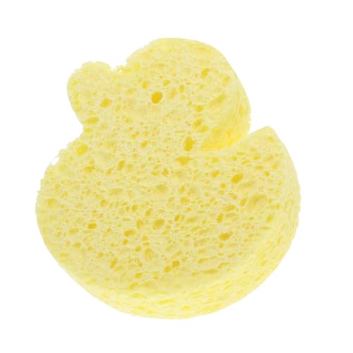 ARTSEWPLY Cartoon Bath Sponge for Soft Yellow Duck Shower Pad Strong Water Absorption Gentle Skin Care Fun Bathing Experience